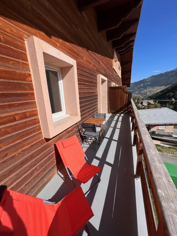 וארס Vars, Appart Spacieux Renove 4 Couchages Dans Chalet מראה חיצוני תמונה